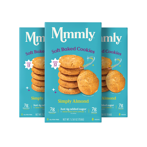 Group of 3 Simply Almond Mmmly soft baked cookies