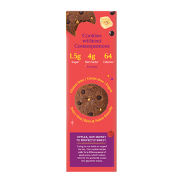 Banana Chocolate Chip Soft Baked Cookies - Side of Box