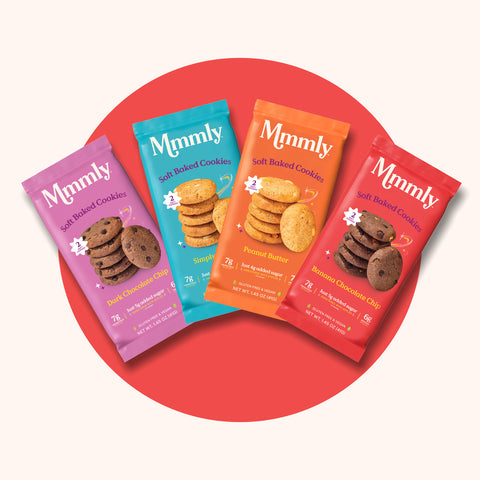 Sampler Pack consisting of 4 packets of varying cookie flavor